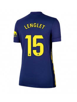 Atletico Madrid Clement Lenglet #15 Replika Borta Kläder Dam 2025-26 Kortärmad